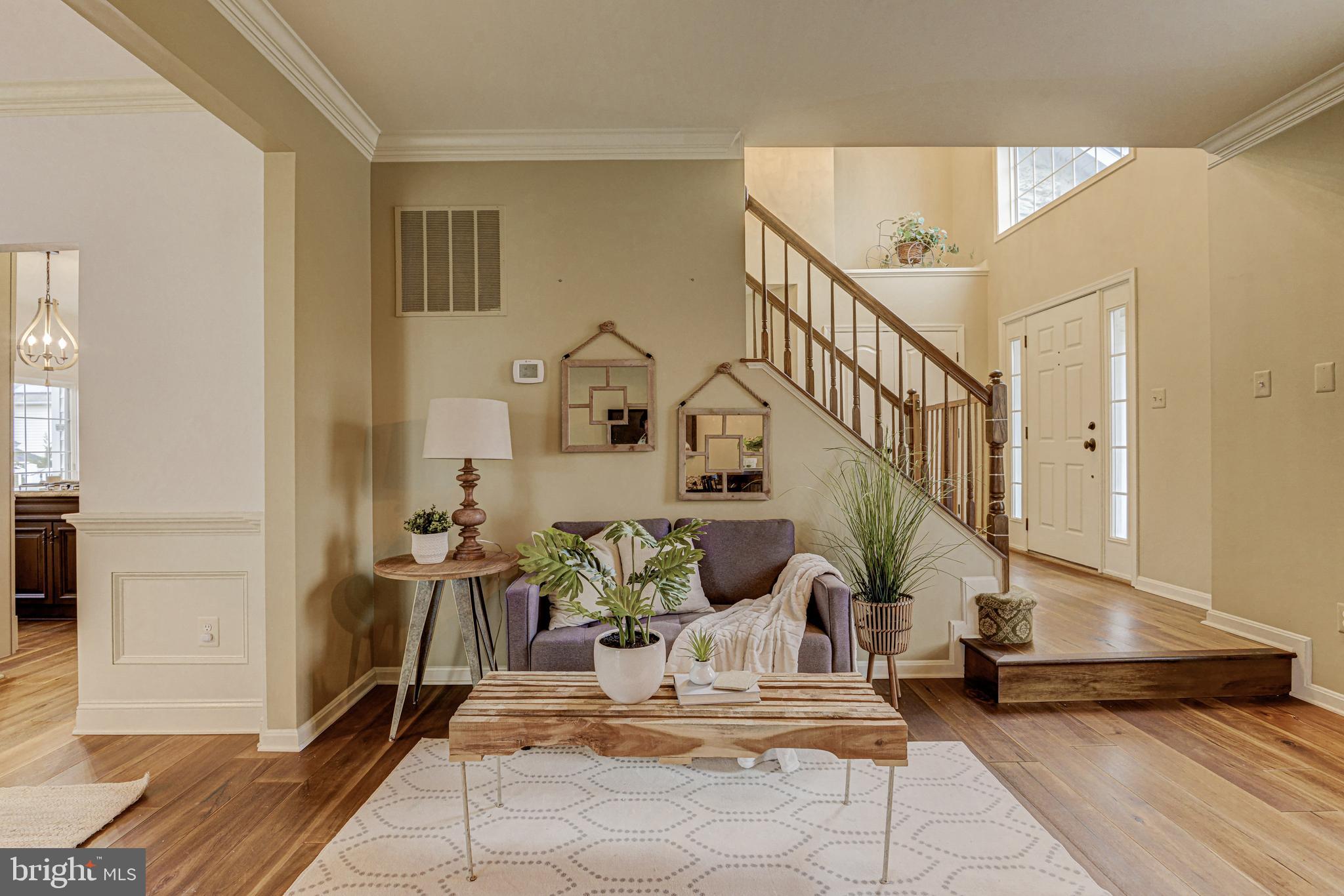812 Stable Manor Road Reisterstown, MD 21136 - Photo 21 of 53 Living Room with Custom Bar