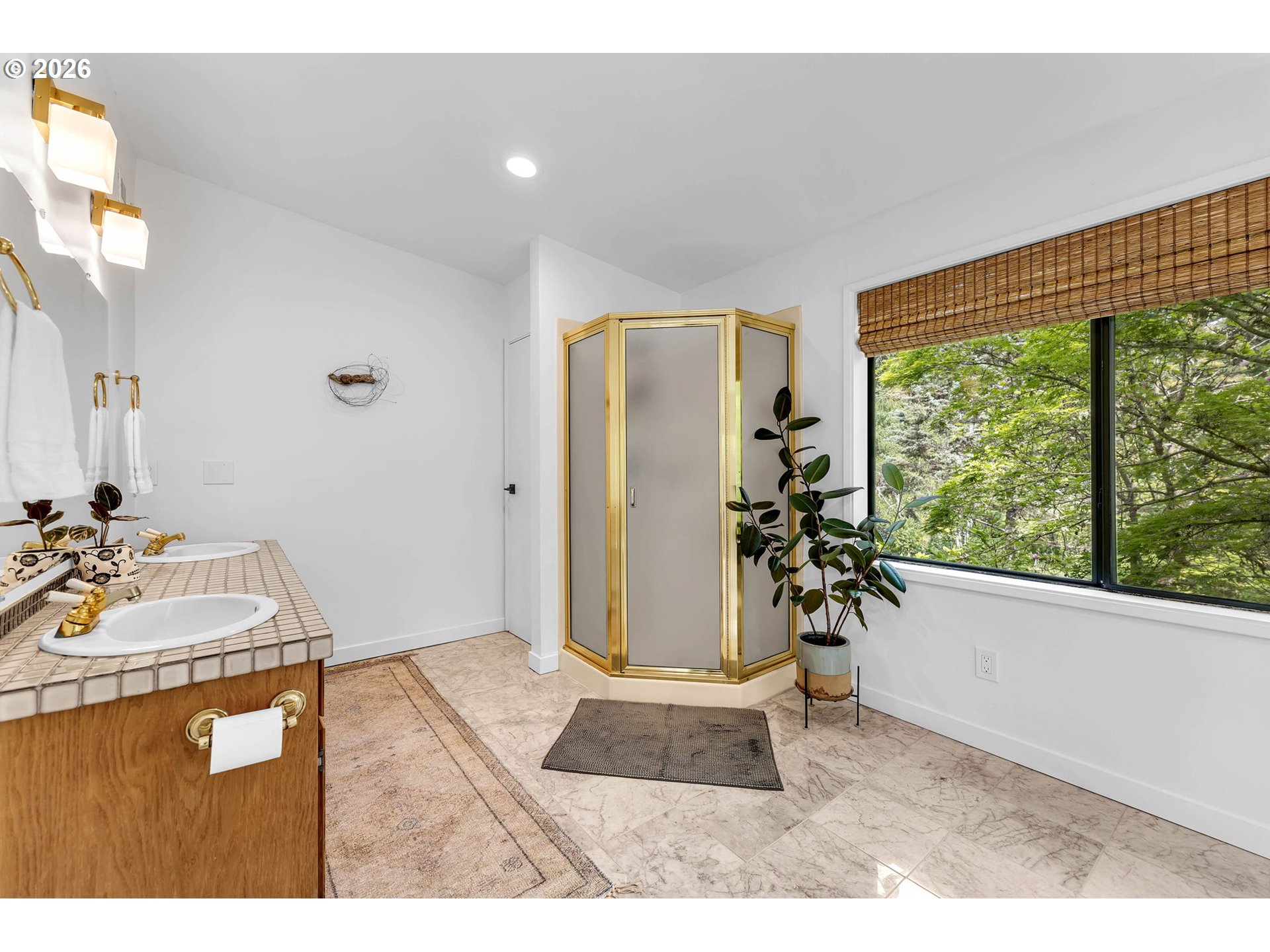 29909 Northwest 51st Avenue Ridgefield, WA 98642 - Photo 14 of 48 a room with wooden floor and a large window