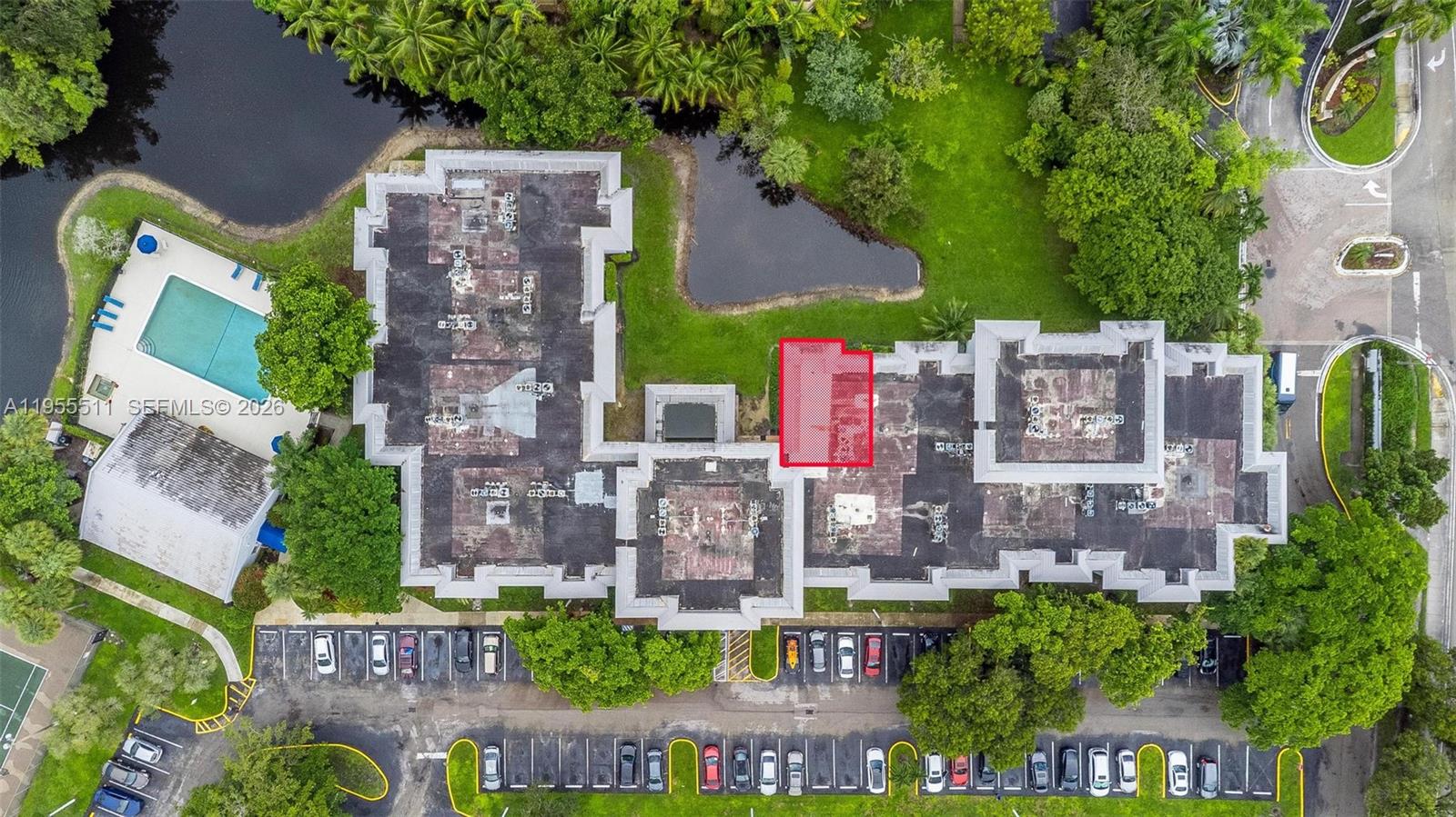 711 North Pine Island Road, Unit 410 Plantation, FL 33324 - Photo 37 of 45 an aerial view of multiple house