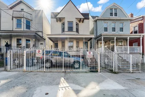 front view of a house with a porch