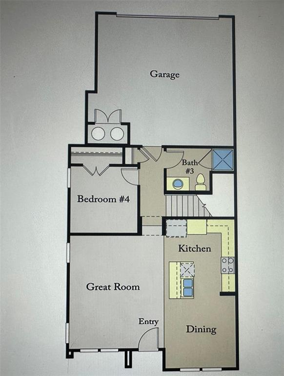 6814 East Riverside Drive, Unit 26 Austin, TX 78741 - Photo 21 of 21 Visualize your future residence with this intuitive floor plan, showcasing functional living spaces.