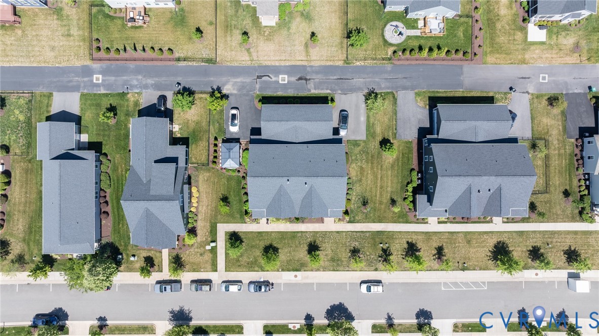 224 Lauradell Road Ashland, VA 23005 - Photo 62 of 74 Overhead perspective showcasing a residential stre