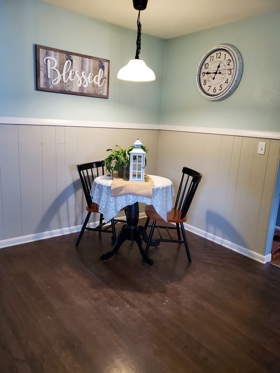 21 Nathaniel Street Springfield, MA 01109 - Photo 3 of 20 a view of a dining room with furniture and wooden floor