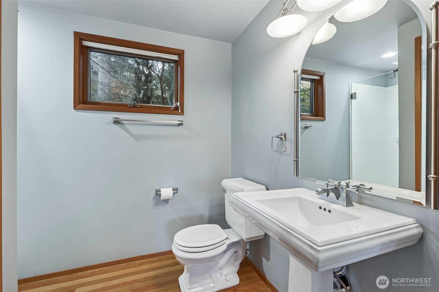 5221 Blvd Ext Road Southeast Olympia, WA 98501 - Photo 9 of 25 a bathroom with a sink and a toilet