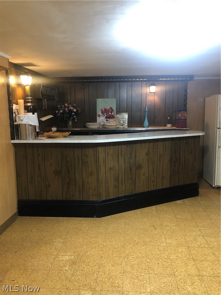 4391 Harris Road Broadview Heights, OH 44147 - Photo 23 of 34 Built in Bar with Cabinets in Basement. Extra Refrigerator to stay.