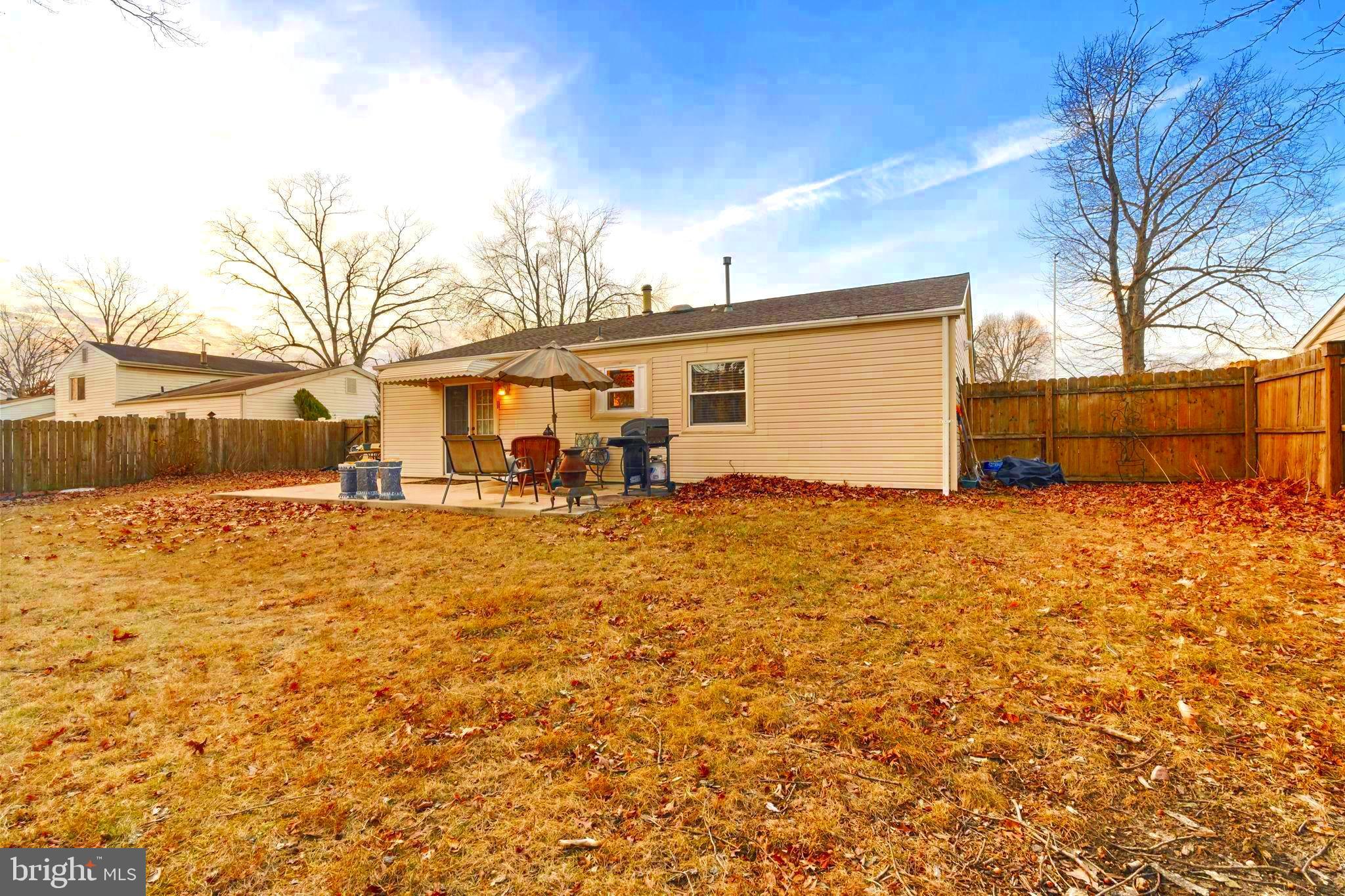 78 Lupus Lane Sewell, NJ 08080 - Photo 41 of 45 a backyard of a house with table and chairs