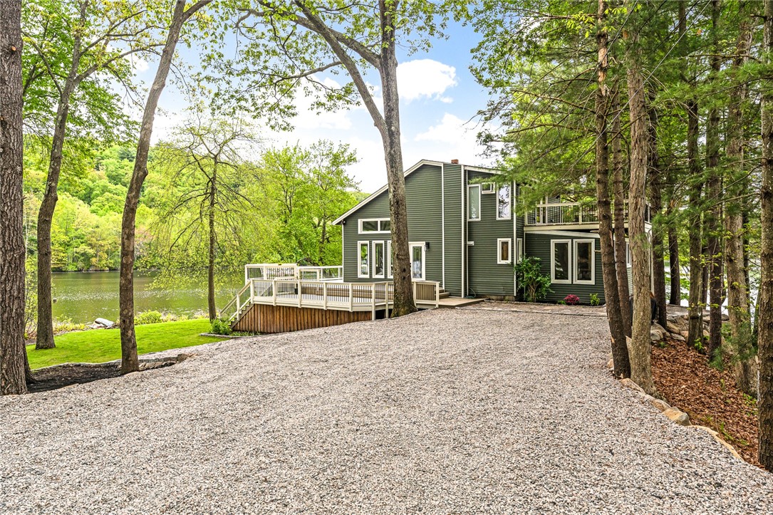 12 Hazel Point Road Smithfield, RI 02917 - Photo 5 of 47 Stone driveway leading to the home...