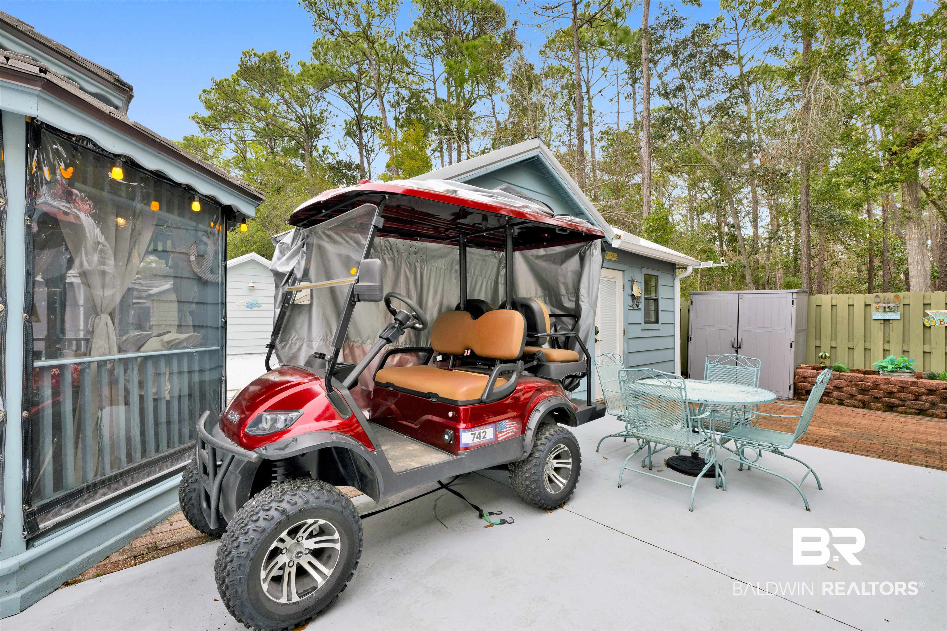 4650 Griffith Marina Road, Unit LOT 24 Orange Beach, AL 36561 - Photo 15 of 34 View of patio with outdoor dining area