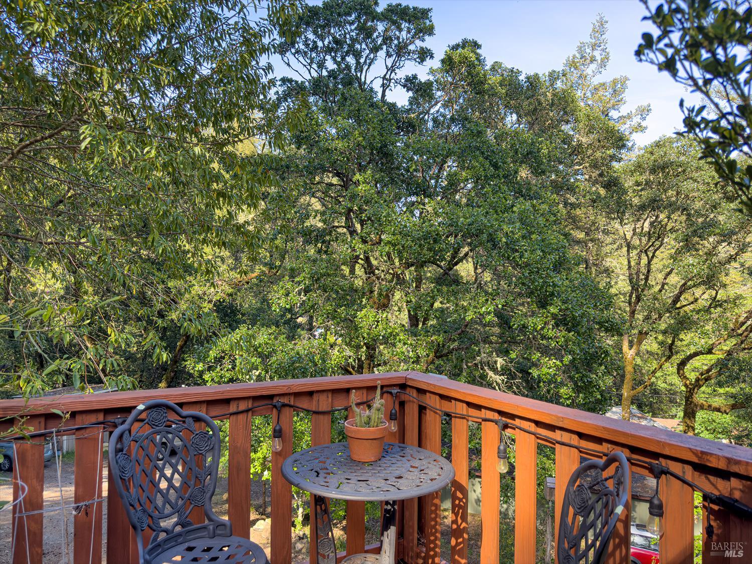 5845 Austin Creek Road Cazadero, CA 95421 - Photo 3 of 26 a view of balcony with furniture