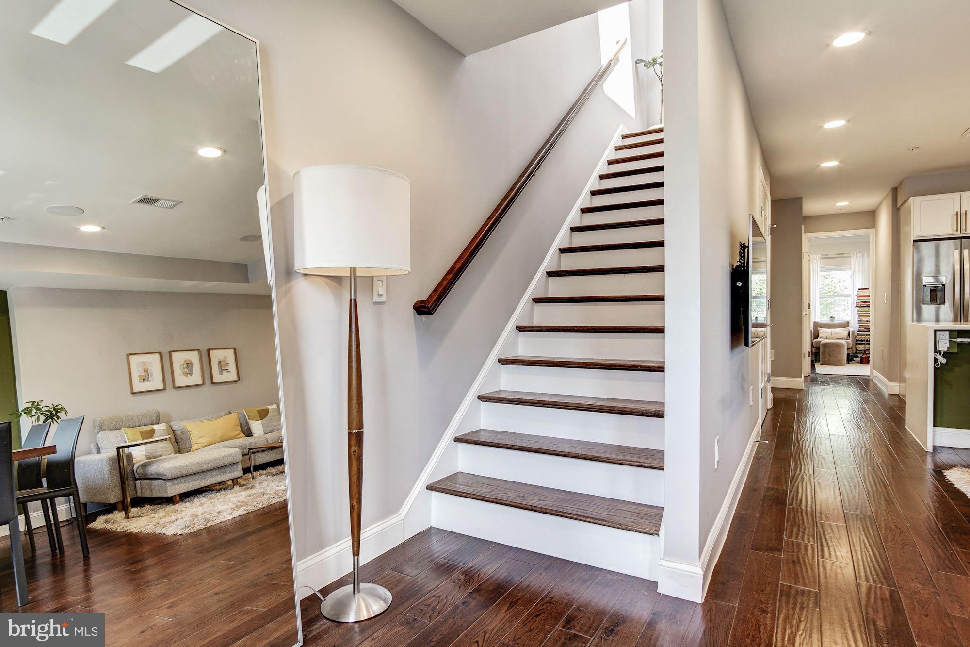 1823 D Street Northeast, Unit C Washington, DC 20002 - Photo 15 of 31 Wide staircase