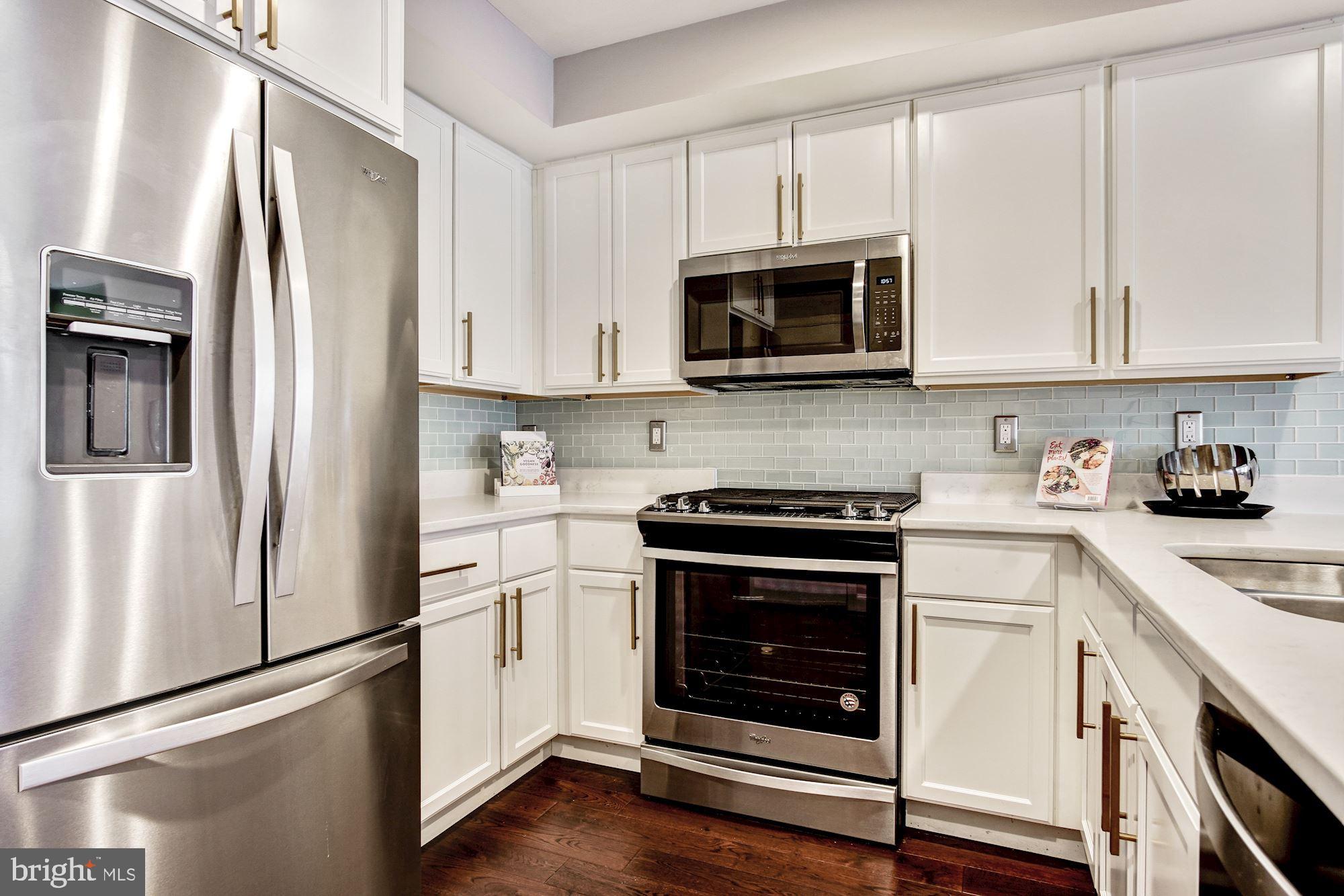 1823 D Street Northeast, Unit C Washington, DC 20002 - Photo 7 of 31 Chef's Kitchen with Silestone countertops