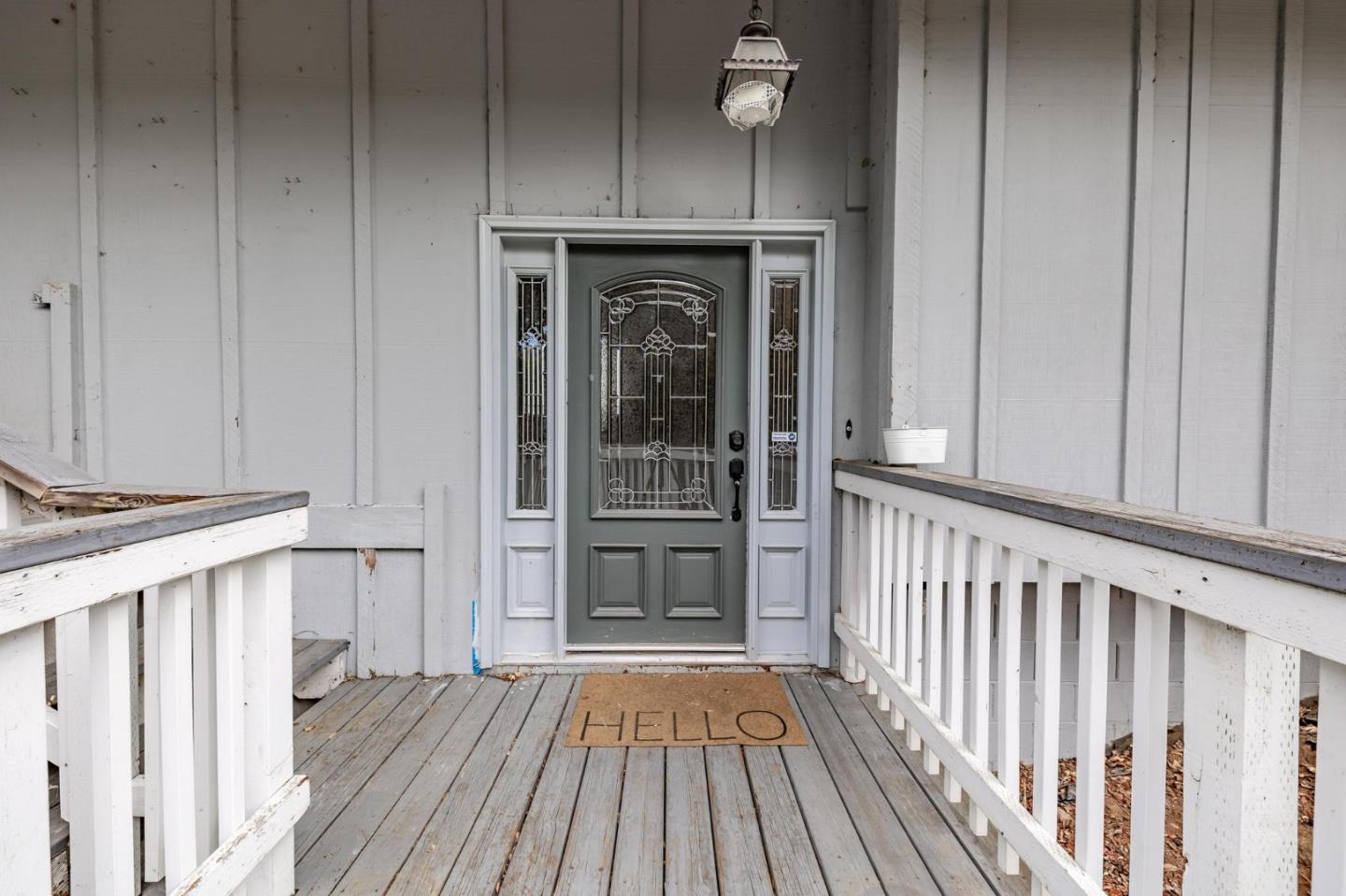 380 Hillside Road San Juan Bautista, CA 95045 - Photo 3 of 60 a view of a hallway with wooden floor and staircase