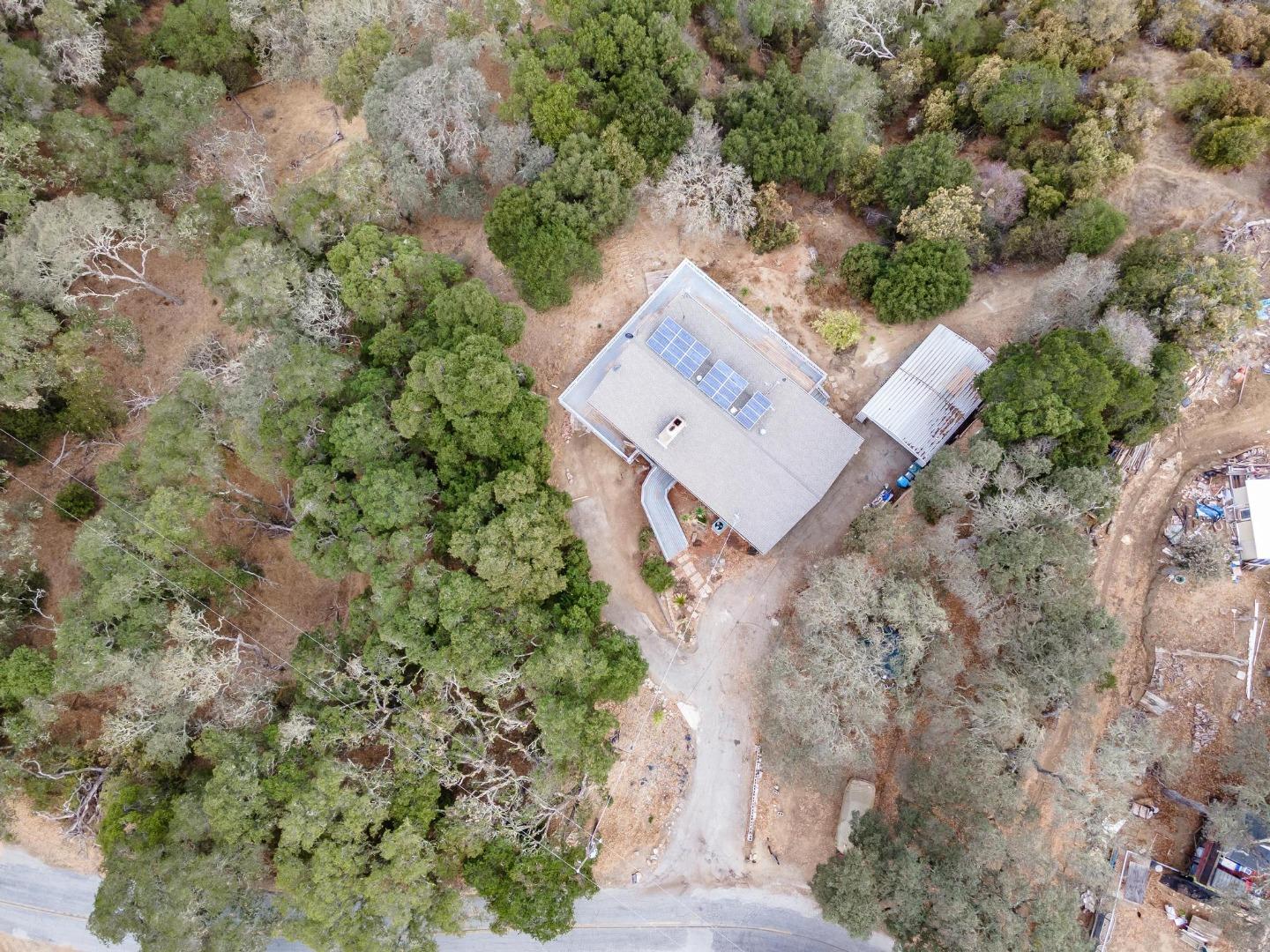 380 Hillside Road San Juan Bautista, CA 95045 - Photo 57 of 60 an aerial view of a house with a yard