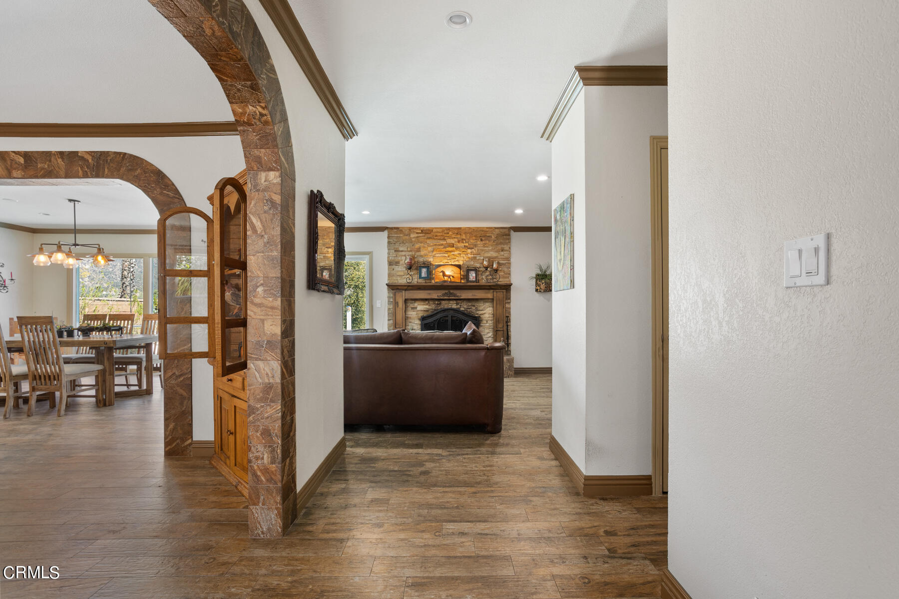 9400 Crystal View Drive Tujunga, CA 91042 - Photo 15 of 67 a view of a hallway view with living room and with furniture
