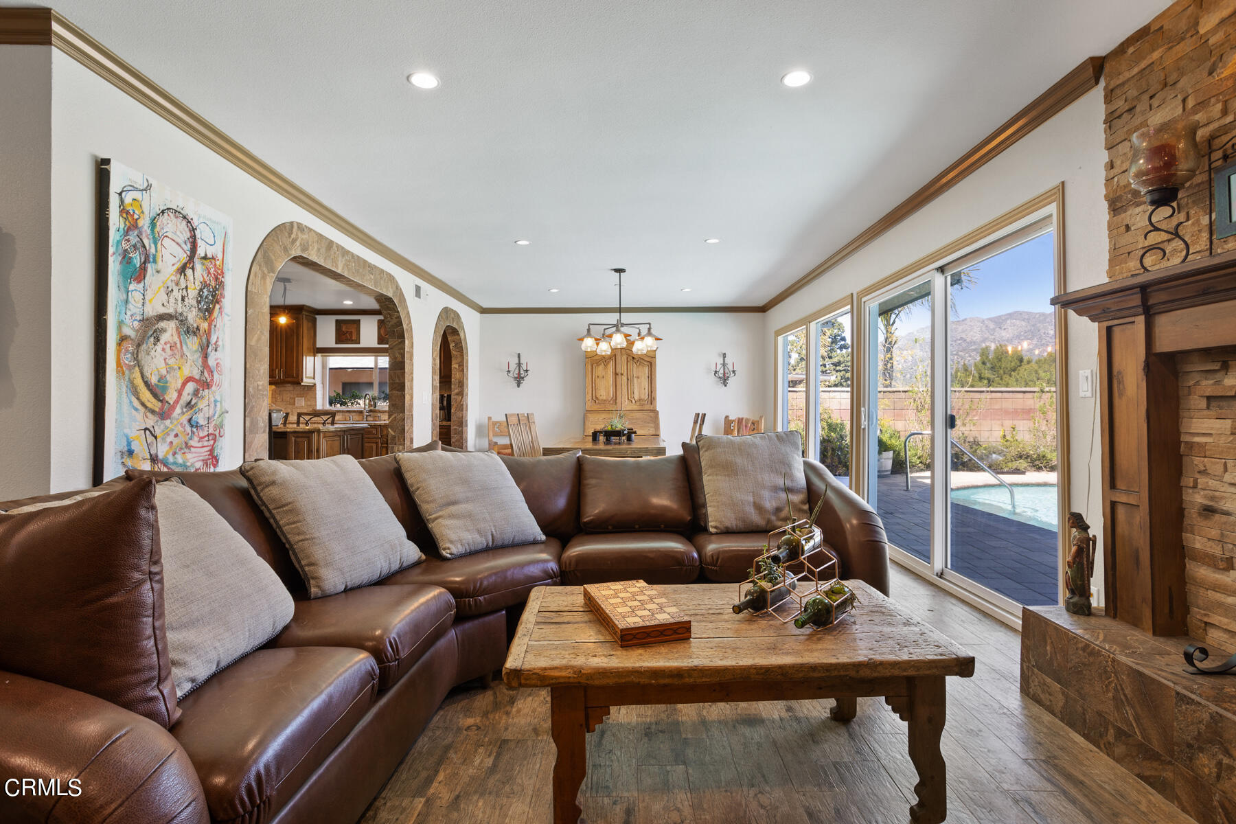 9400 Crystal View Drive Tujunga, CA 91042 - Photo 17 of 67 a living room with furniture and a large window