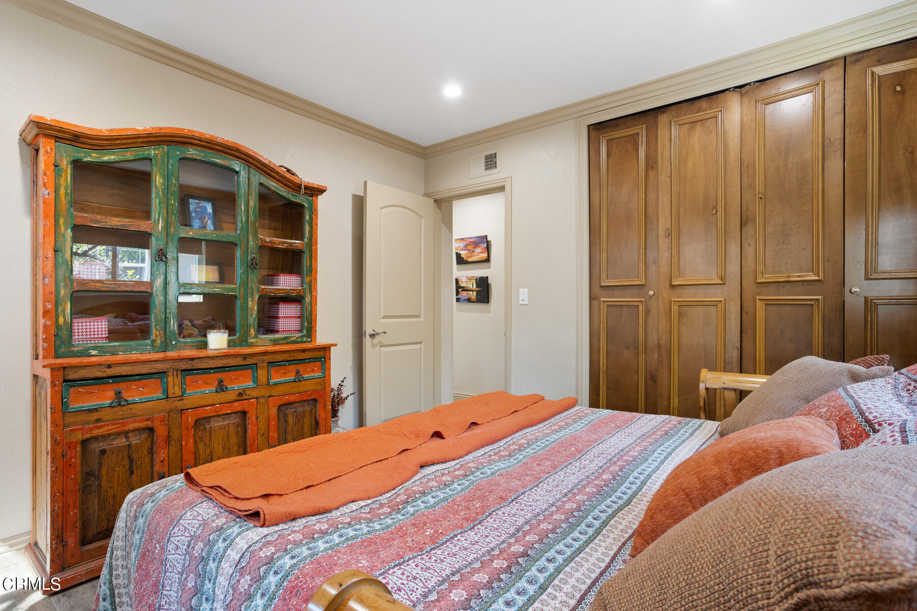 9400 Crystal View Drive Tujunga, CA 91042 - Photo 50 of 67 a bedroom with a large bed and large window