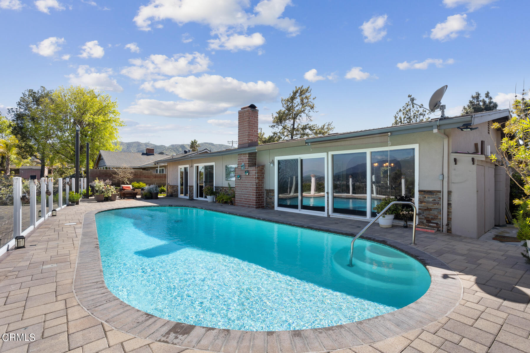 9400 Crystal View Drive Tujunga, CA 91042 - Photo 62 of 67 a view of a house with sitting area and garden