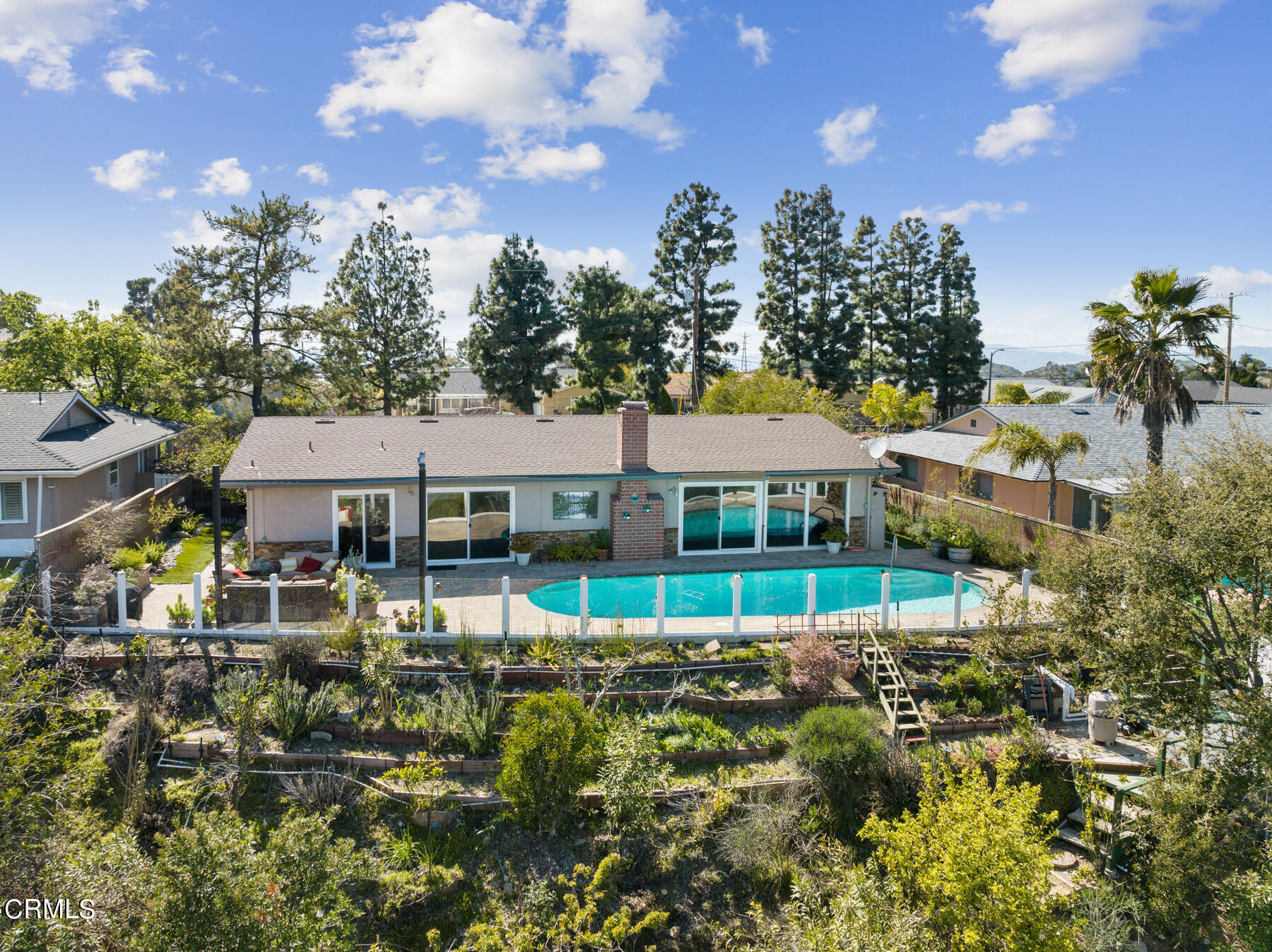 9400 Crystal View Drive Tujunga, CA 91042 - Photo 66 of 67 a view of house with outdoor space and sitting area