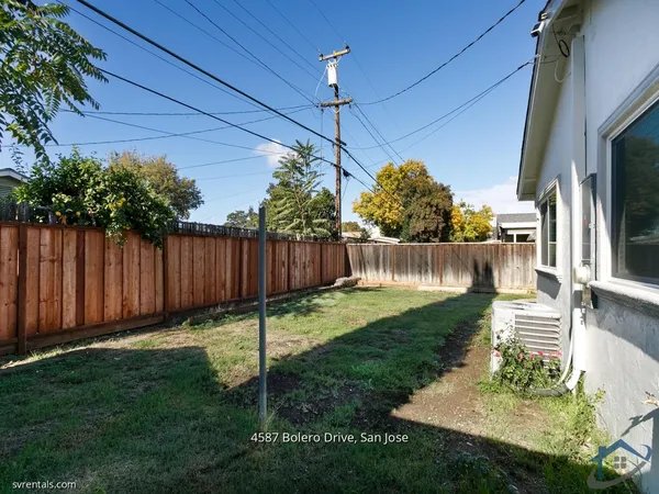 $3,925 | 4587 Bolero Drive, San Jose, CA 95111