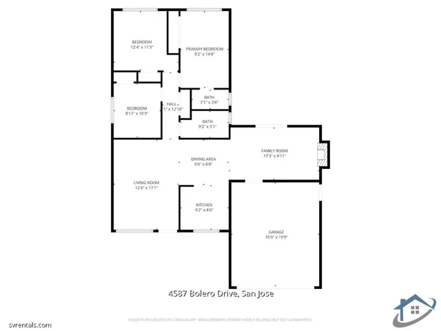 $3,700 | 4587 Bolero Drive, San Jose, CA 95111