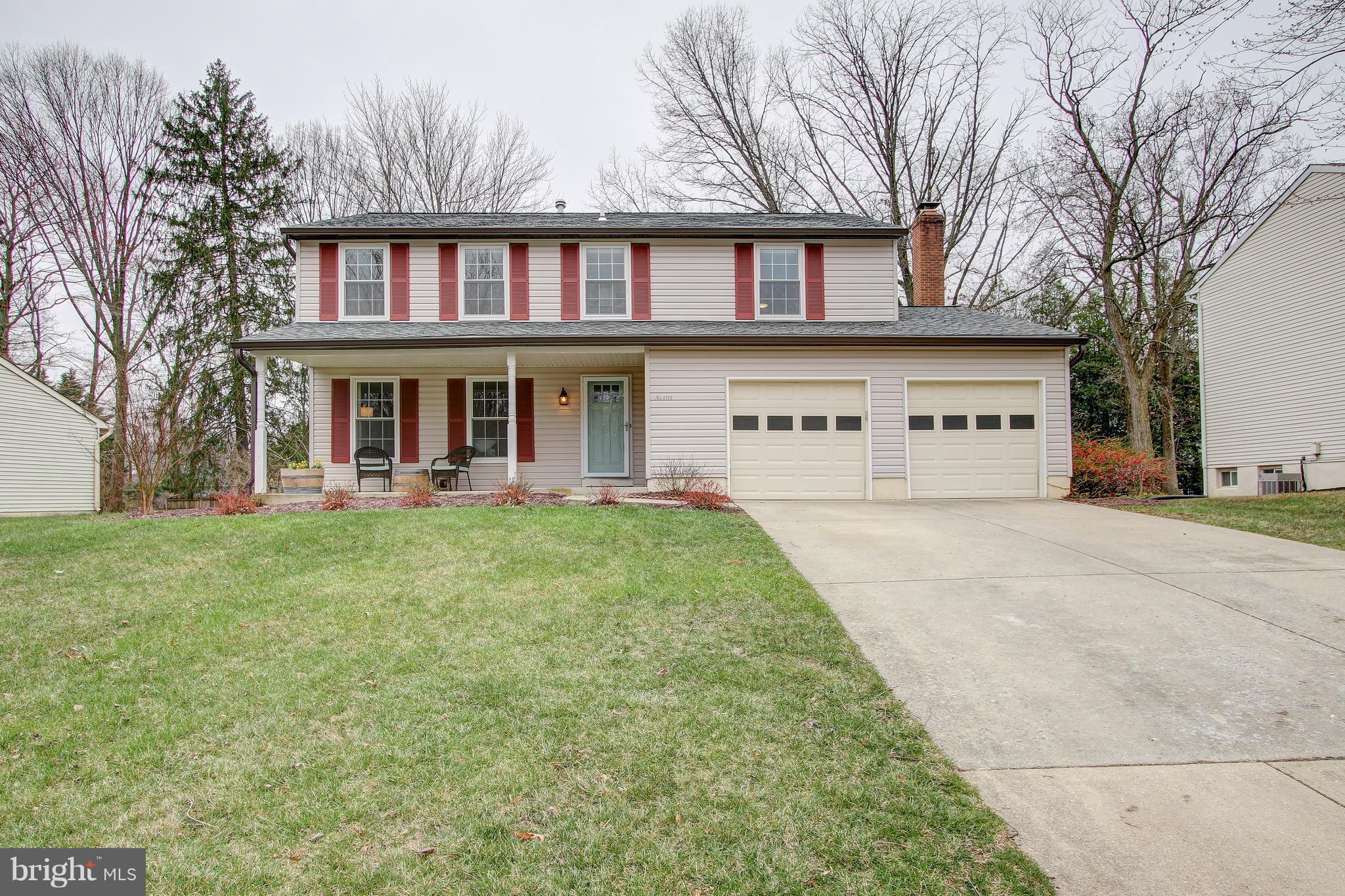Captivating Colonial with Private, Level Yard