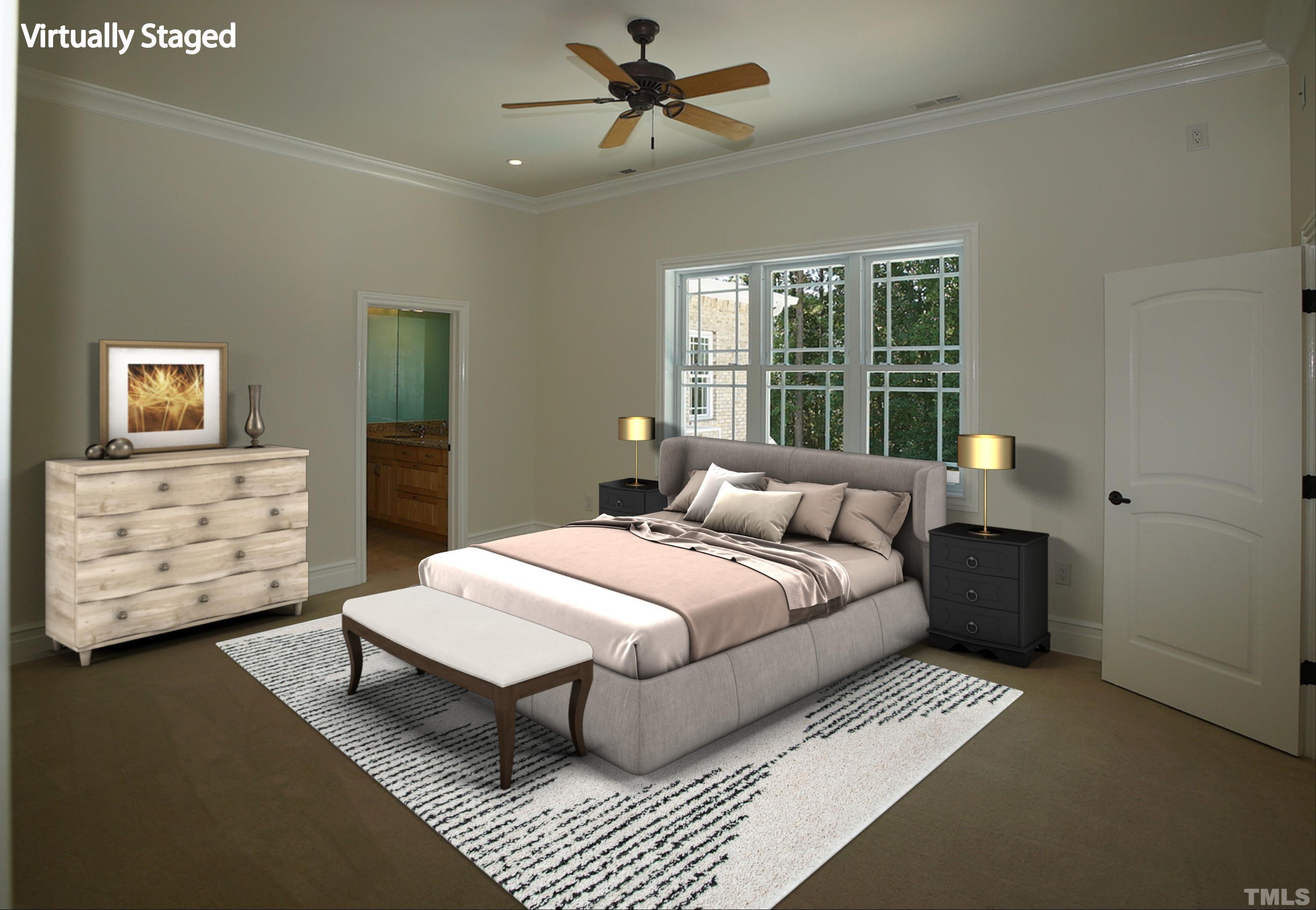 6007 Graystone Drive Chapel Hill, NC 27514 - Photo 13 of 30 Spacious secondary bedroom with nice closet space.