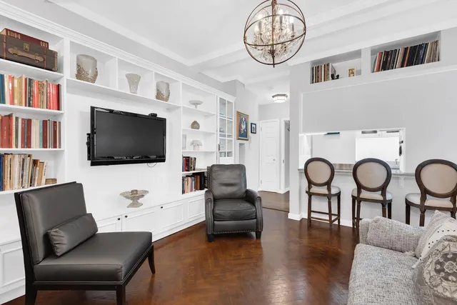 a bed sitting in a bedroom and closet