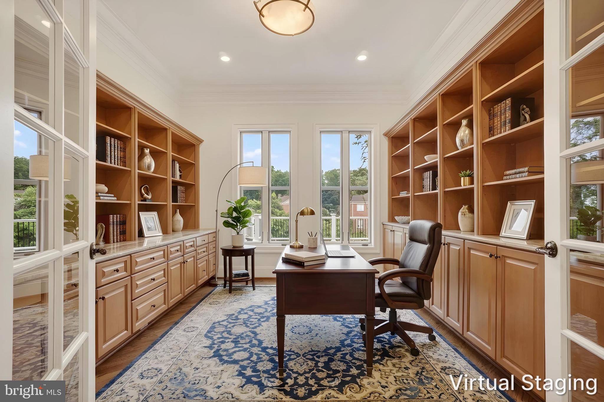 7112 Georgetown Pike McLean, VA 22101 - Photo 21 of 68 Private Office with Built-In