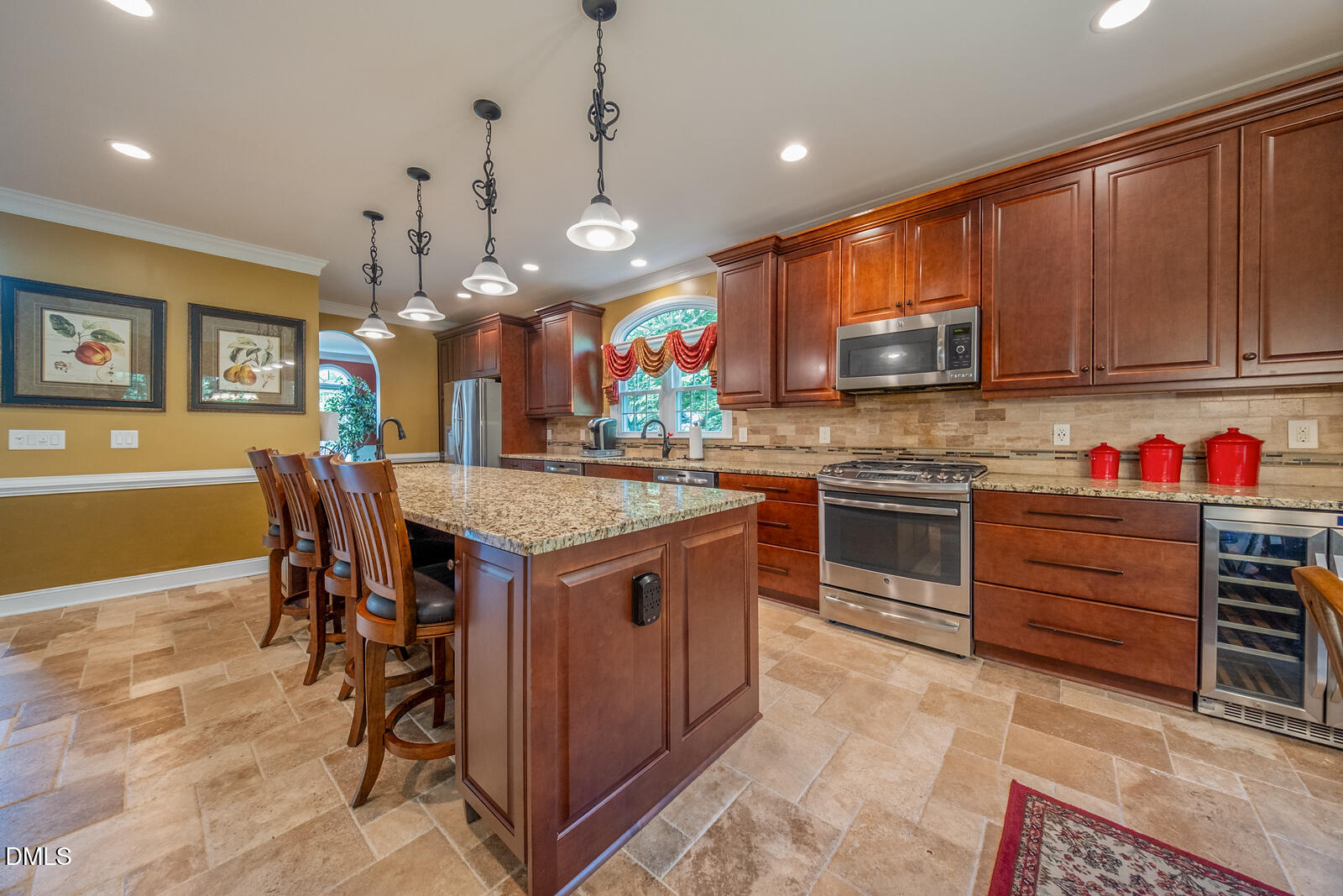 2009 Katesbridge Lane Raleigh, NC 27614 - Photo 19 of 63 Kitchen with wine cooler