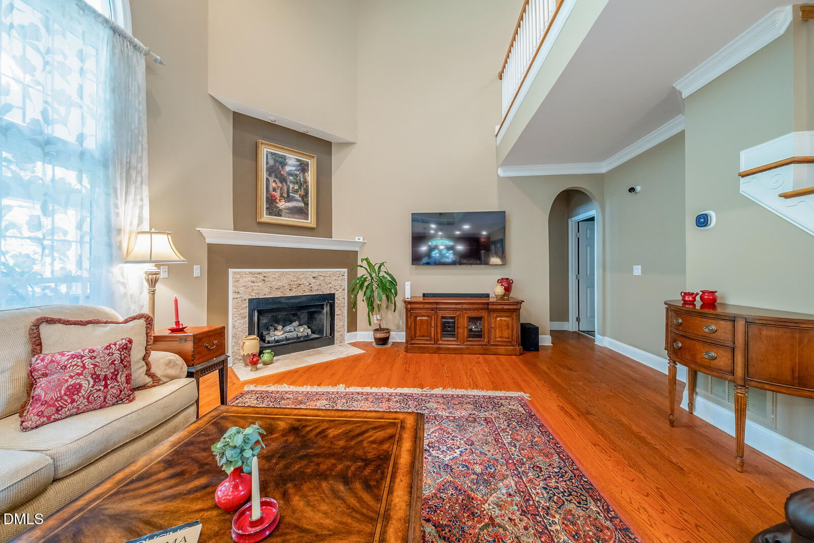 2009 Katesbridge Lane Raleigh, NC 27614 - Photo 22 of 63 With fireplace