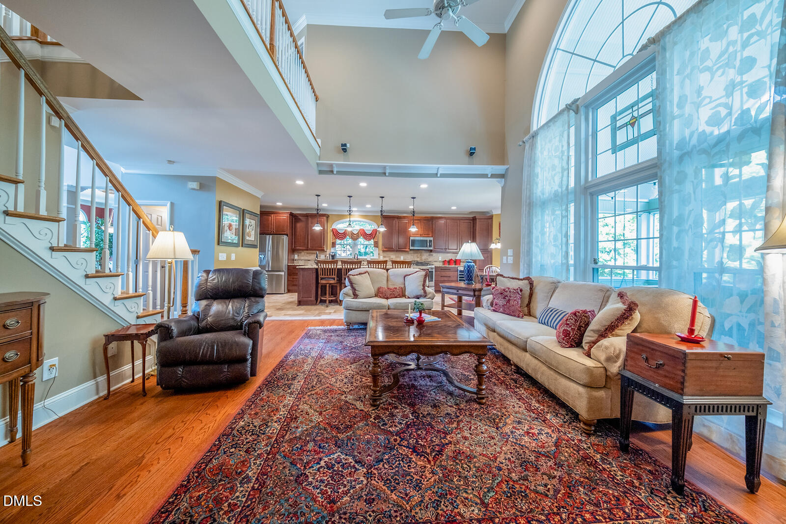 2009 Katesbridge Lane Raleigh, NC 27614 - Photo 23 of 63 Living room & kitchen view