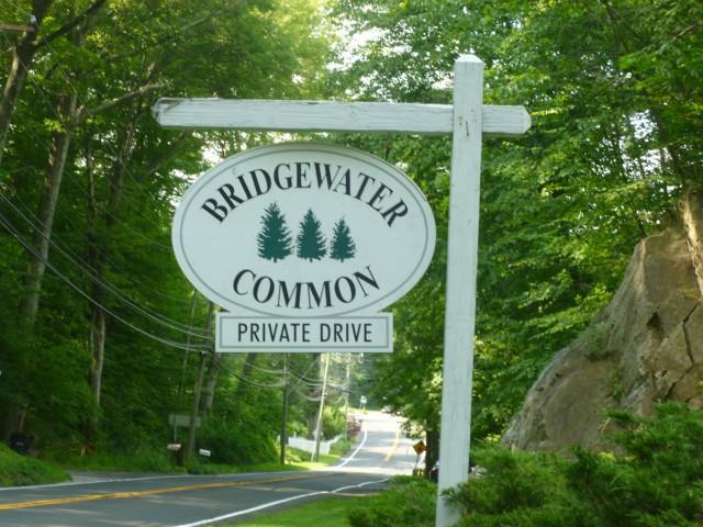 2 Bridgewater Common, Unit 2 Bridgewater, CT 06752 - Photo 1 of 1 a sign on the side of a road