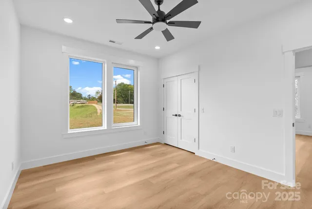 wooden floor in an empty room