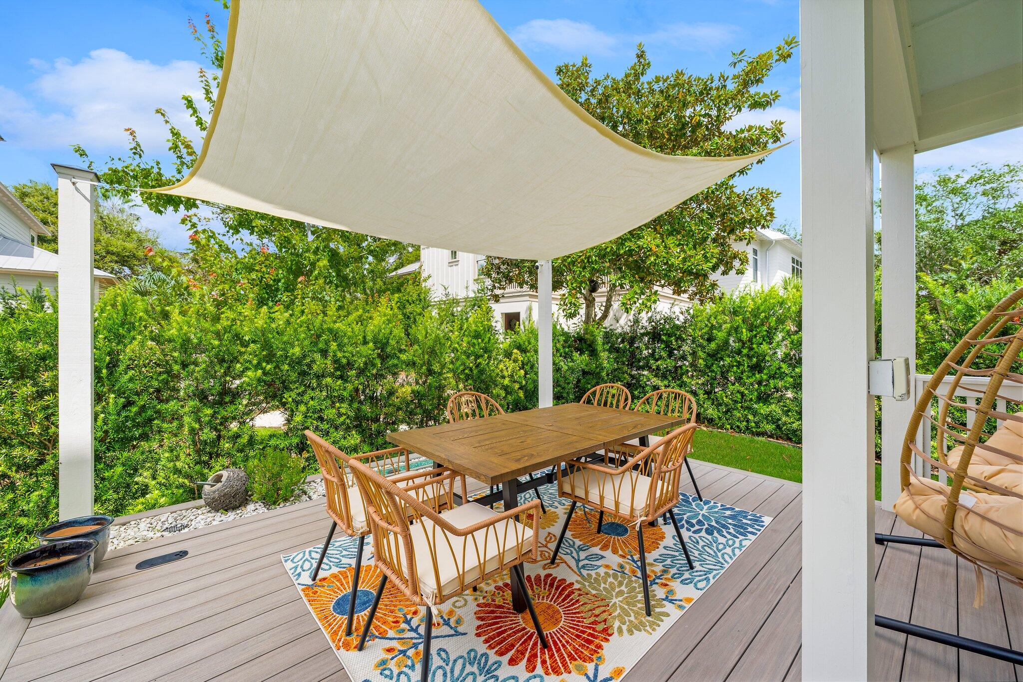 79 Grande Pointe Drive Inlet Beach, FL 32461 - Photo 43 of 47 a view of an outdoor sitting area with furniture