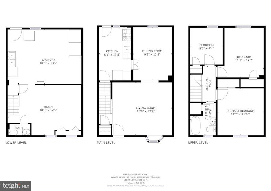 141 Garden Ridge Road Catonsville, MD 21228 - Photo 25 of 25 Floor Plan