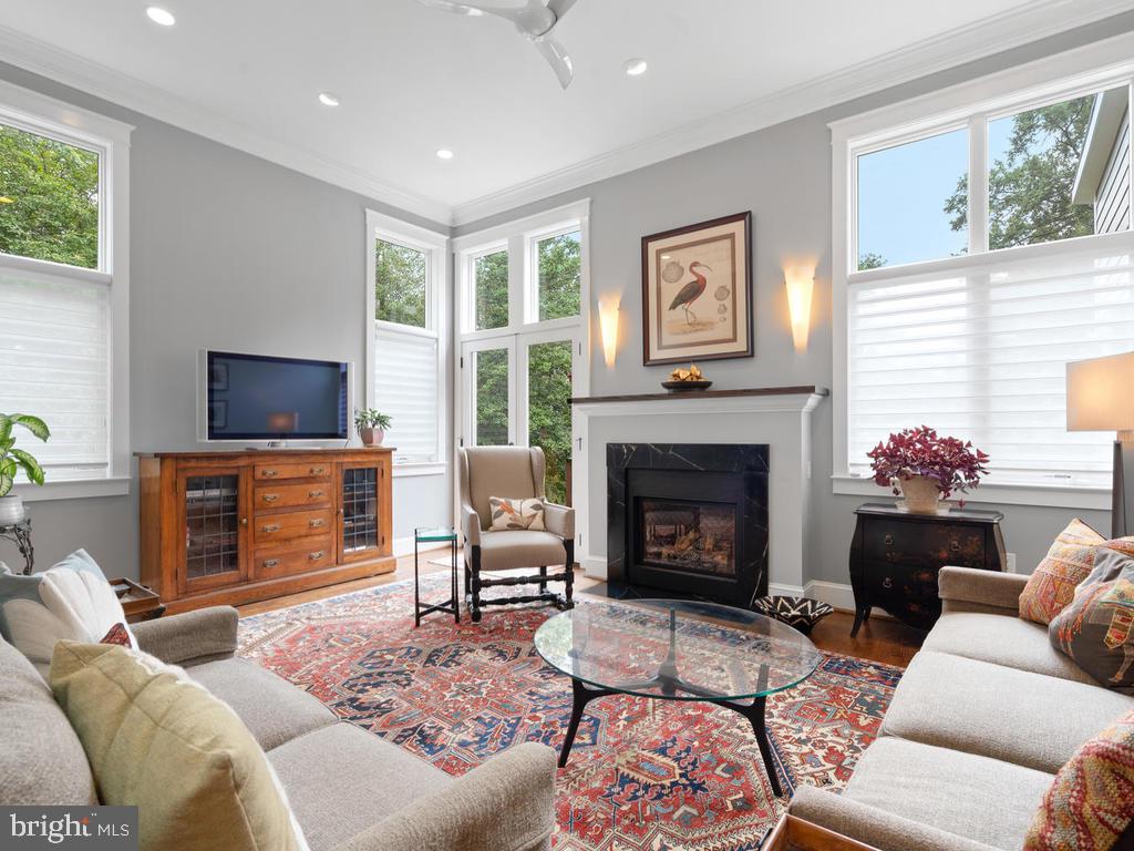 4008 Tennyson Road University Park, MD 20782 - Photo 16 of 38 Family Room Addition with Gas Fireplace