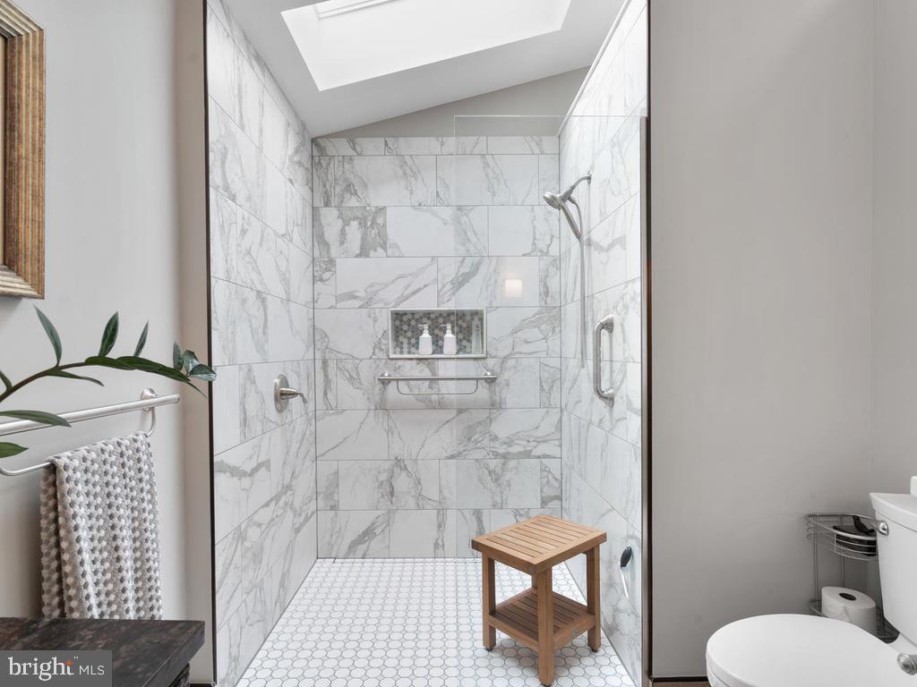 4008 Tennyson Road University Park, MD 20782 - Photo 21 of 38 Owner's Bath with Roll in Shower