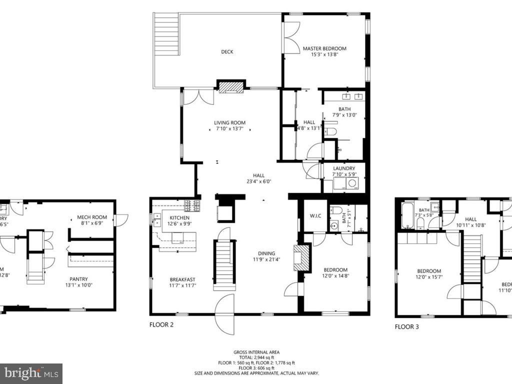 4008 Tennyson Road University Park, MD 20782 - Photo 38 of 38 All Levels Floor Plan