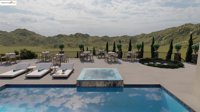 a view of swimming pool and lake view