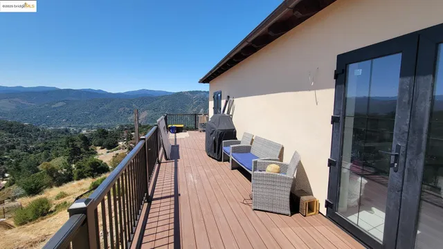 a view of balcony and deck