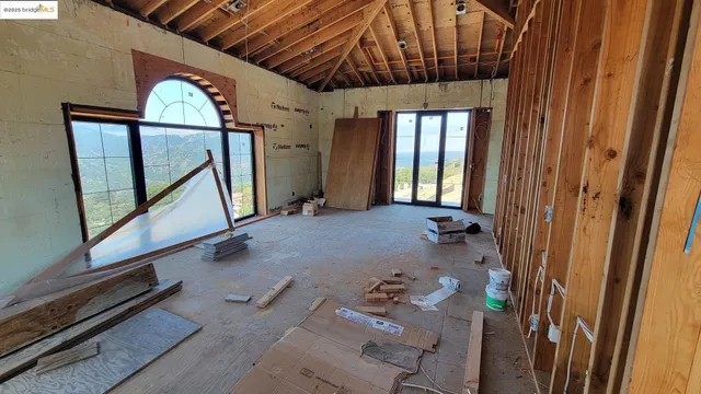 a view of an front door