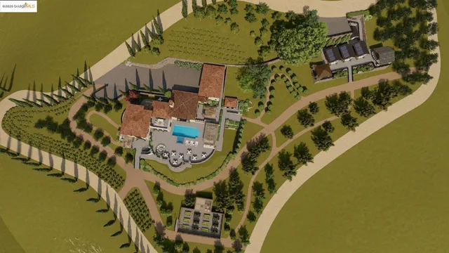 a view of swimming pool with outdoor seating and stairs