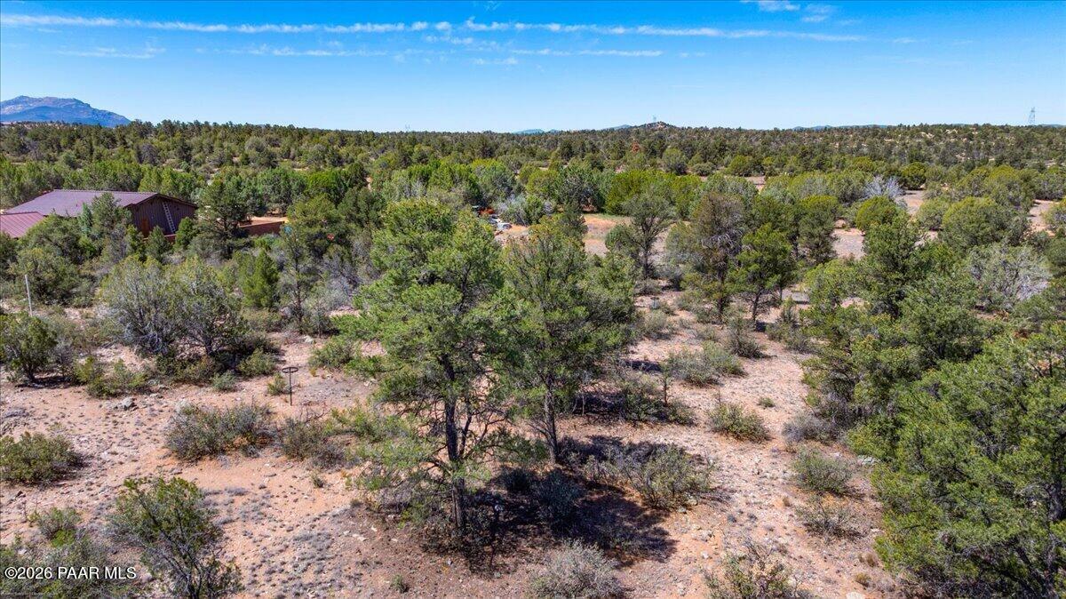 15025 Doubtful Canyon Road Prescott, AZ 86305 - Photo 21 of 24 a view of a forest with mountains in the background