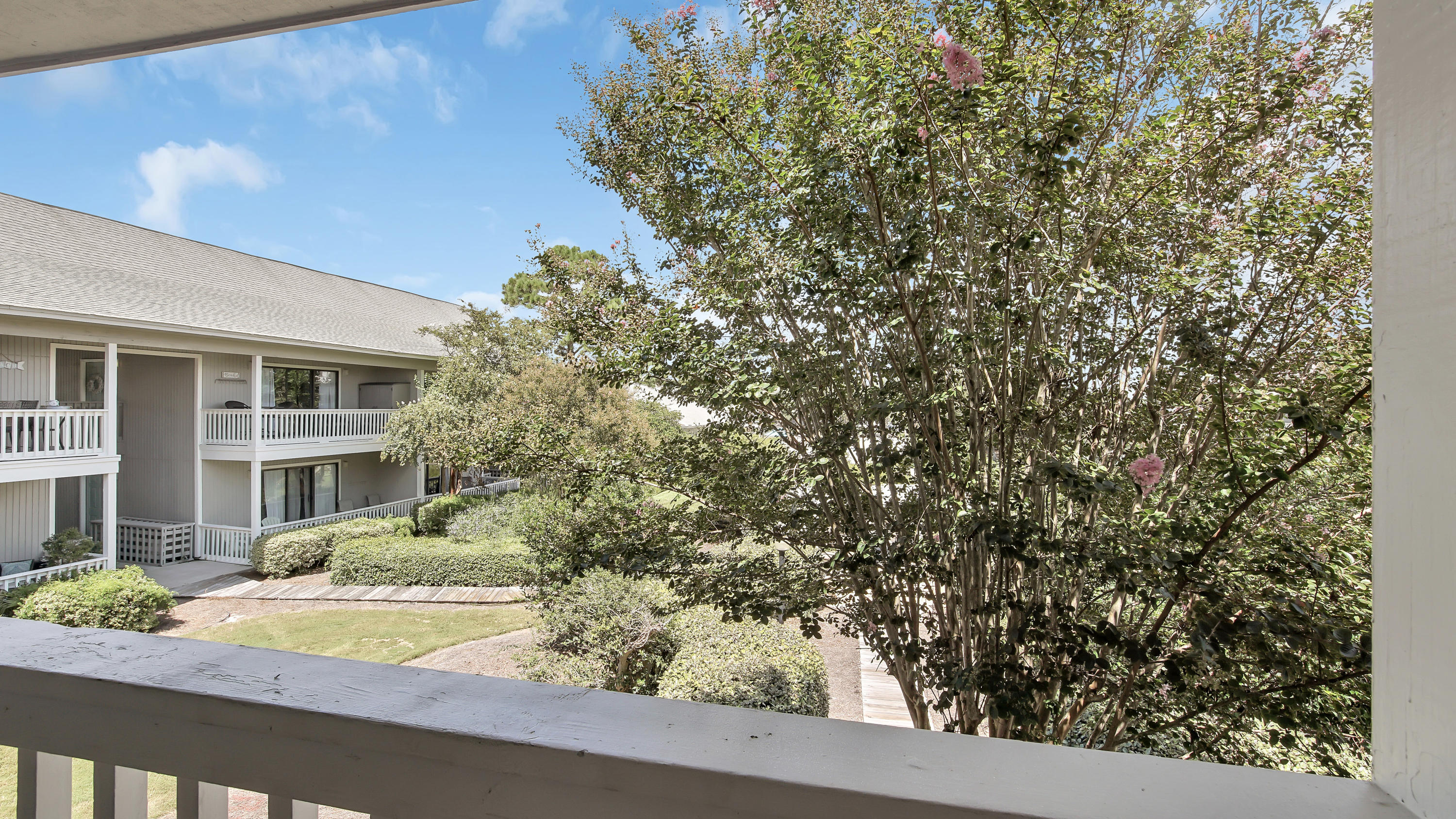 3799 East County Highway 30A, Unit F2 Santa Rosa Beach, FL 32459 - Photo 25 of 25 a view of a yard from a balcony
