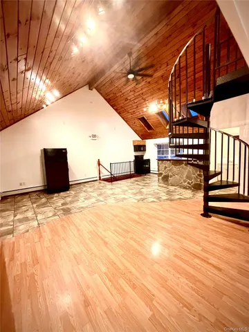 a view of parking garage