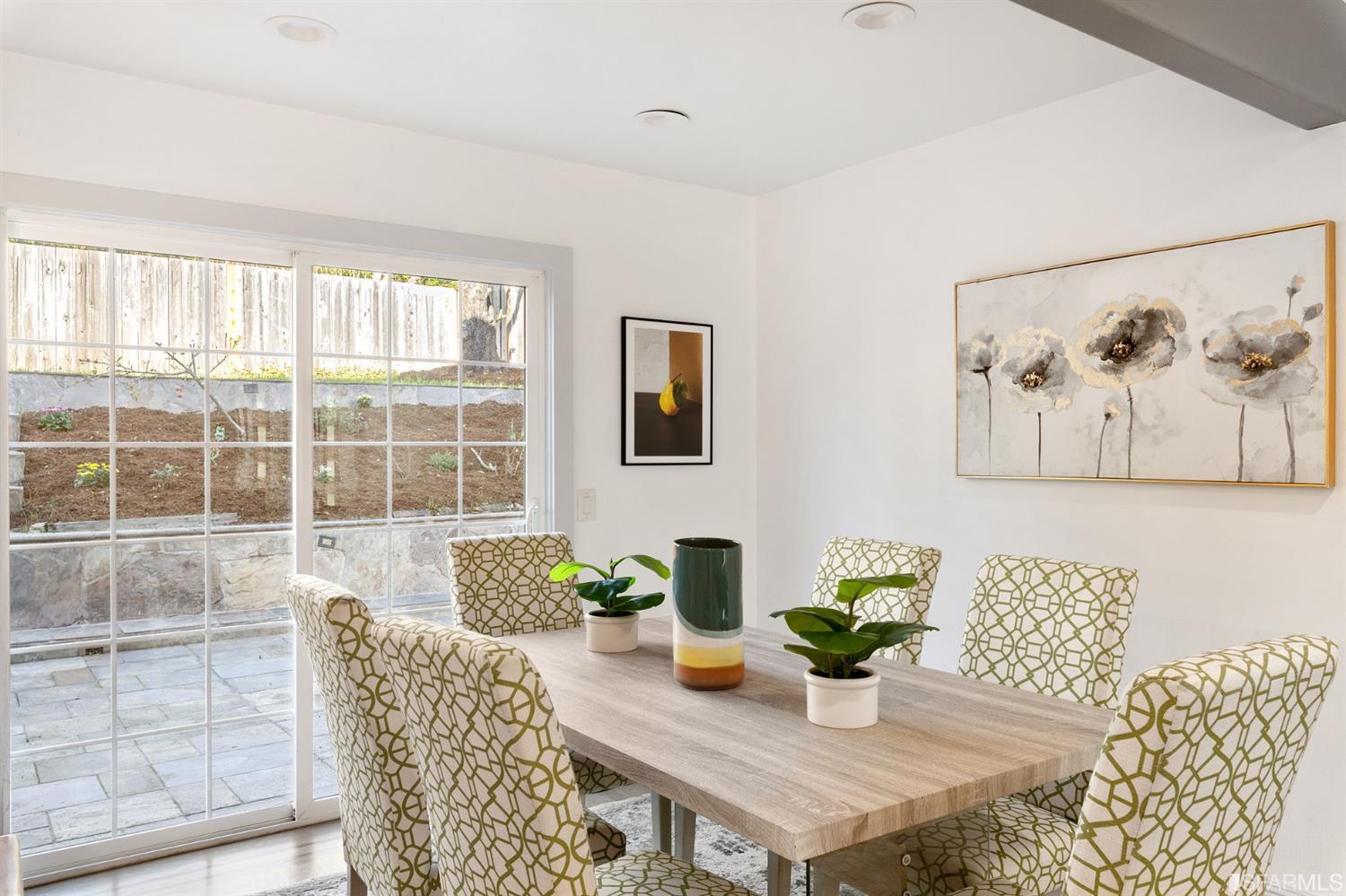171 Beachview Avenue Pacifica, CA 94044 - Photo 18 of 52 a view of a dining room with furniture window and outside view
