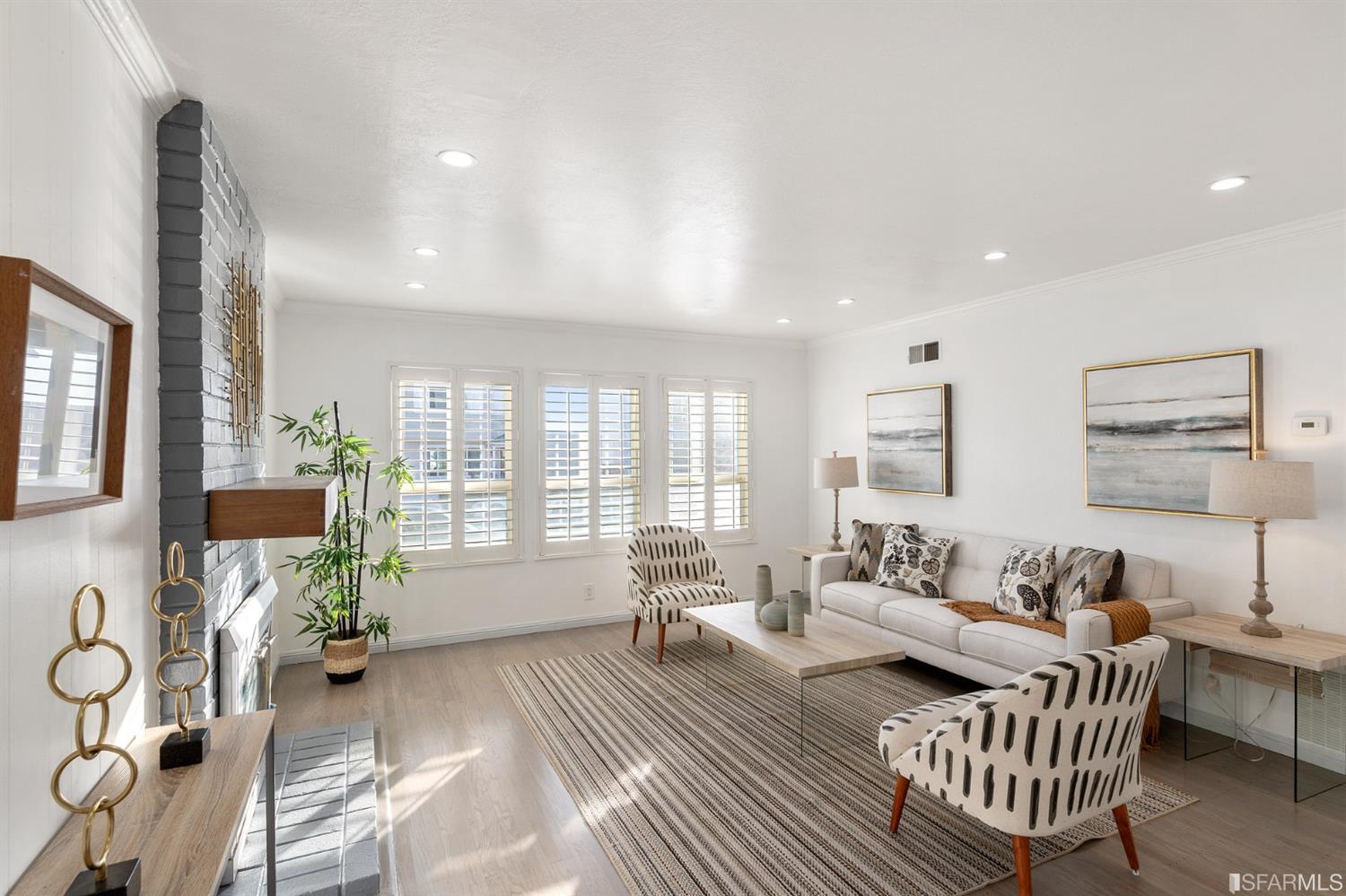 171 Beachview Avenue Pacifica, CA 94044 - Photo 6 of 52 a living room with furniture and wooden floor