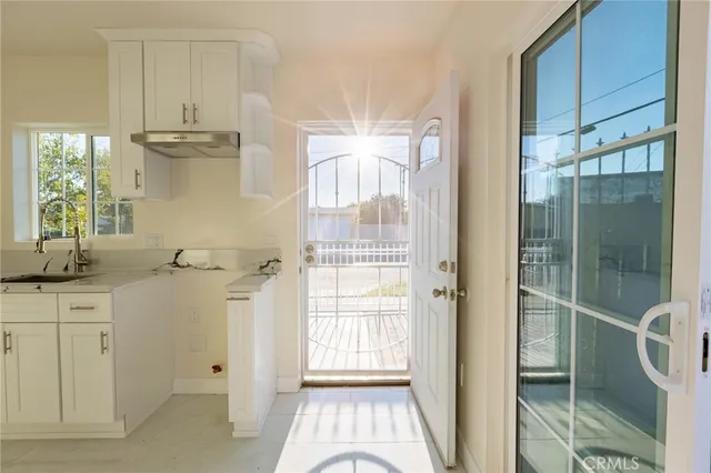 a view of a house with a balcony