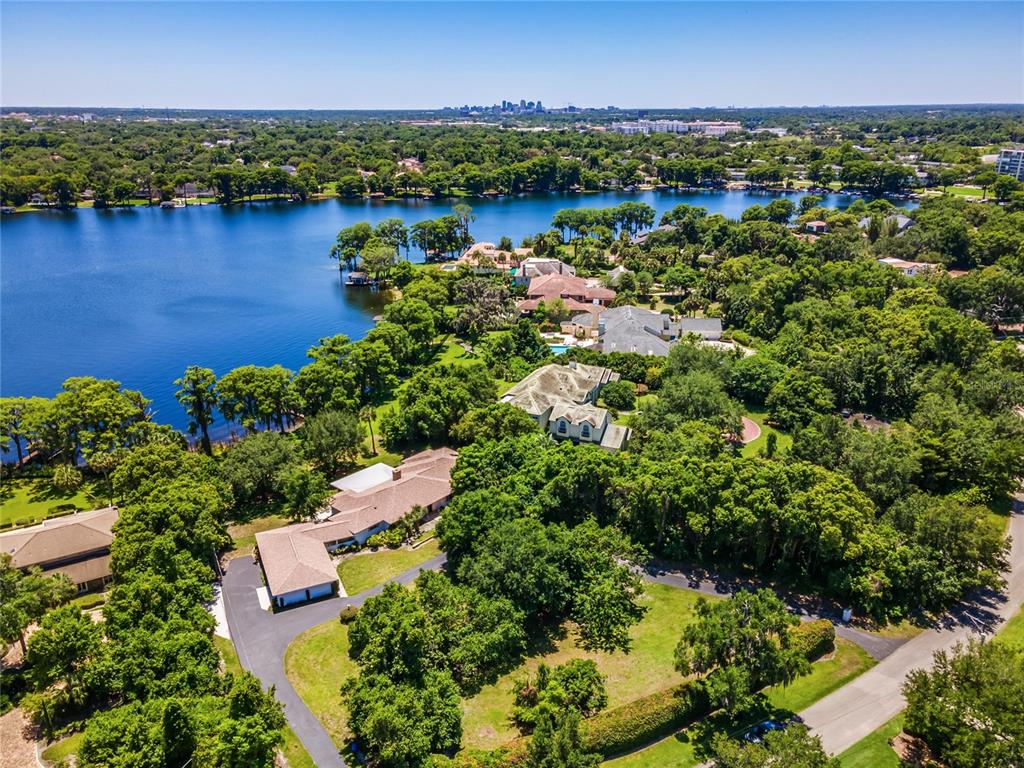 640 Manor Road Maitland, FL 32751 - Photo 1 of 1 an aerial view of residential houses with outdoor space and lake view