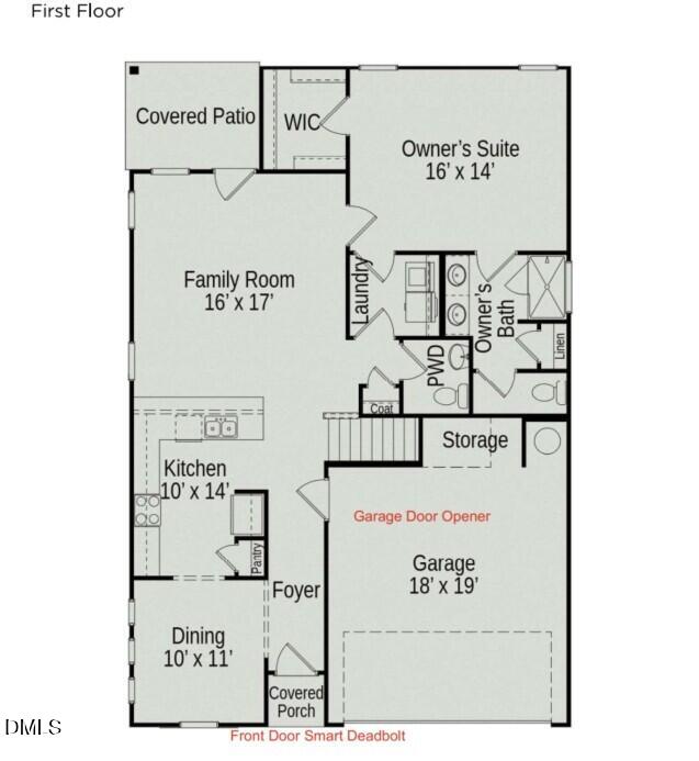 207 Spirit Spgs Road Smithfield, NC 27577 - Photo 20 of 21 First Floor